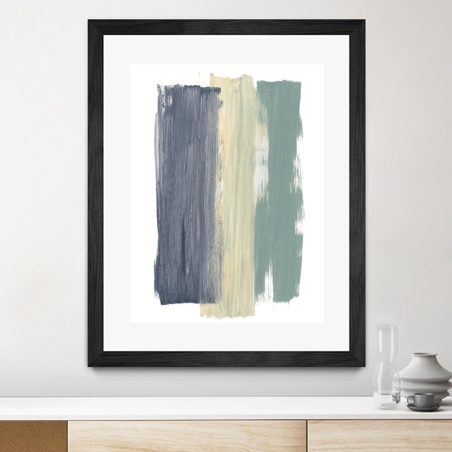 Striped Abstract by Bronwyn Baker on GIANT ART - multi abstracts, contemporary