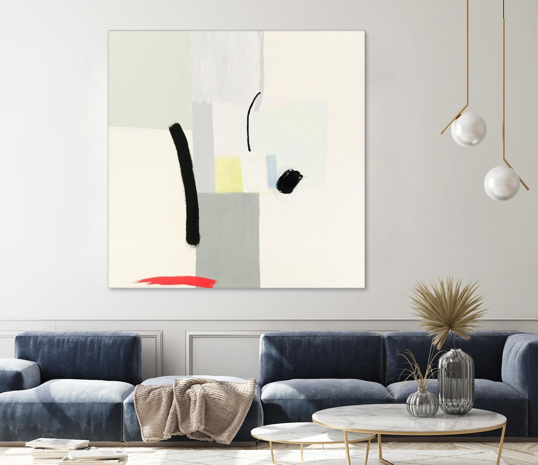 Interruptions by Aliza Cohen on GIANT ART - multicolor abstracts; contemporary