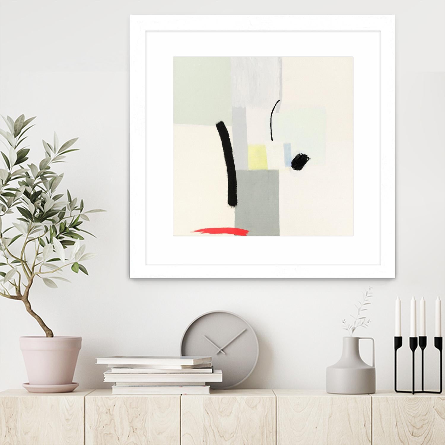 Interruptions by Aliza Cohen on GIANT ART - multicolor abstracts; contemporary