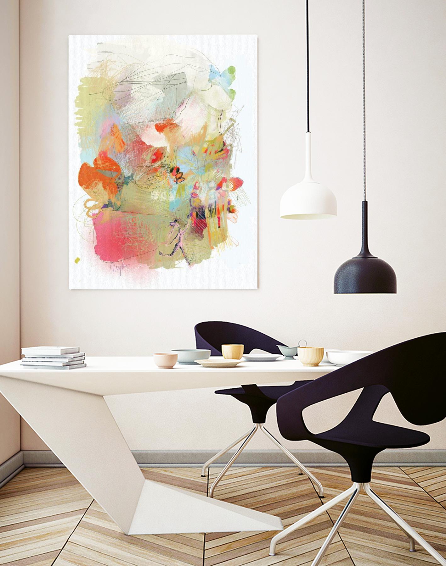 Accesorios para el II by A. Vega on GIANT ART - beige bathroom