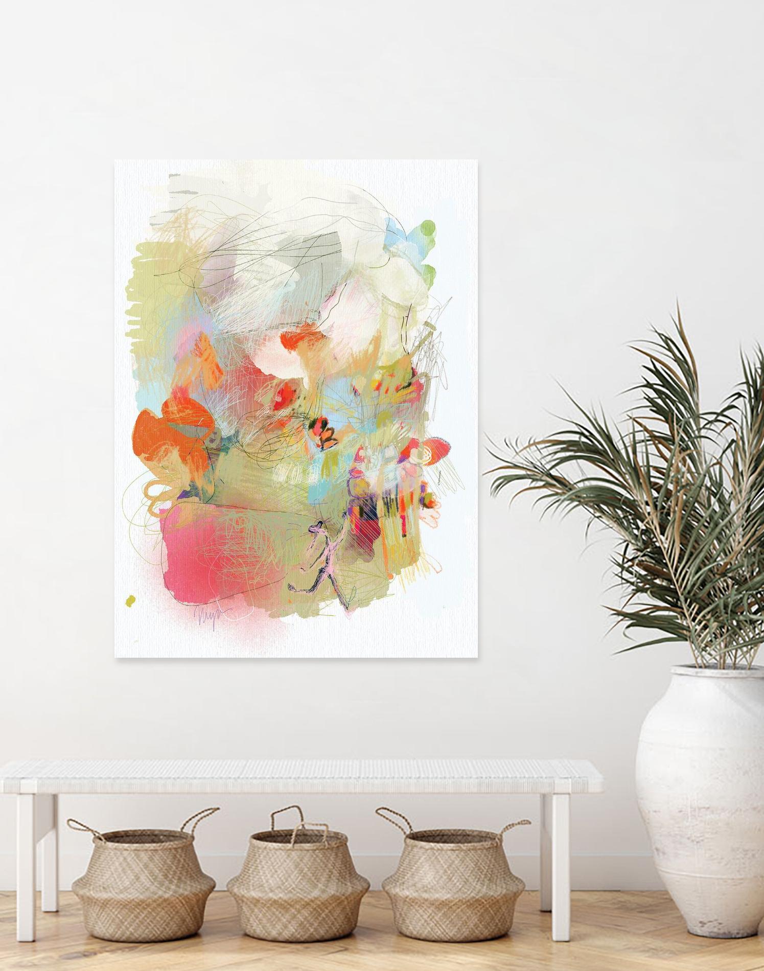 Accesorios para el II by A. Vega on GIANT ART - beige bathroom