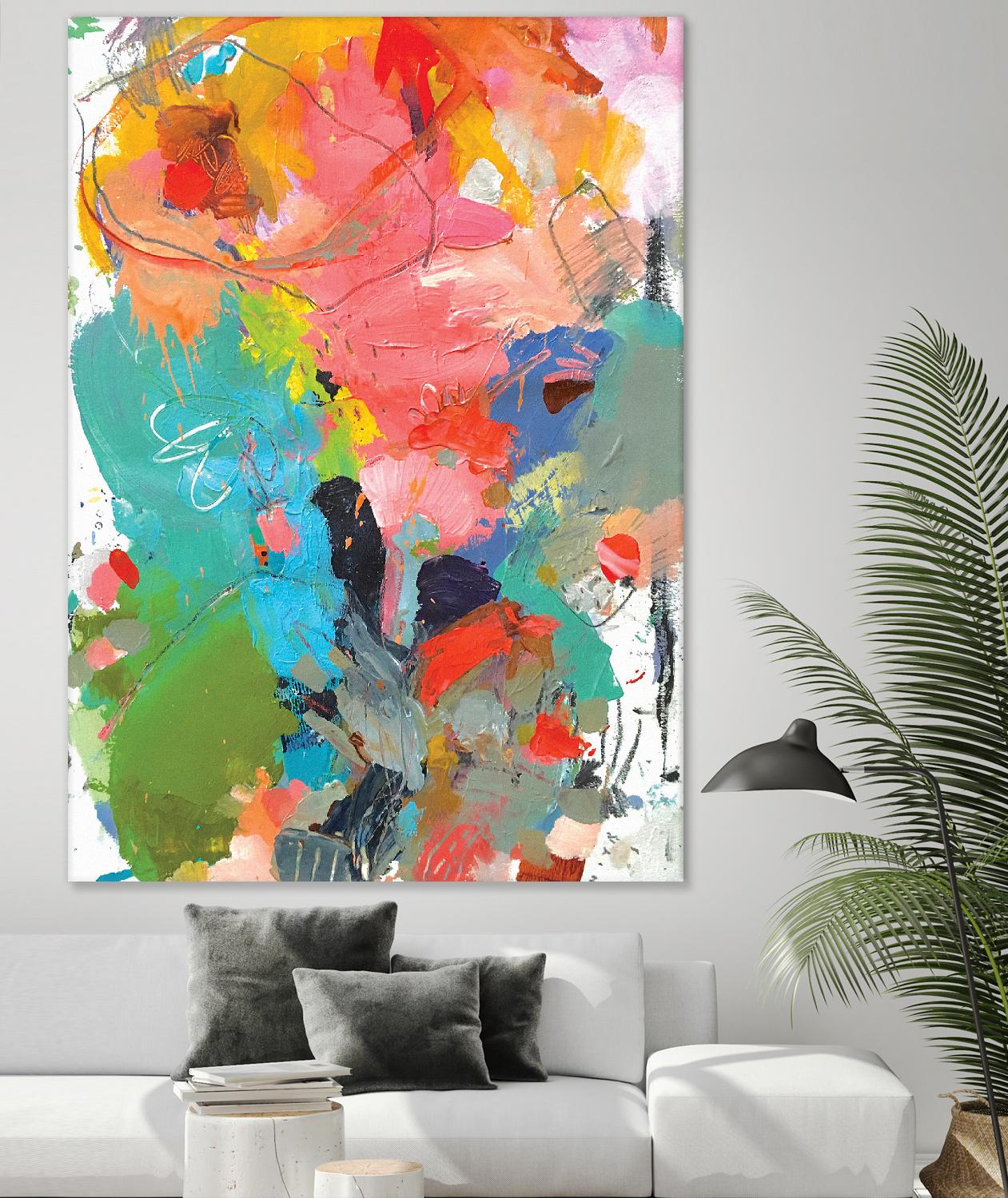 Pear by Niya Christine on GIANT ART - multicolor abstracts, contemporary
