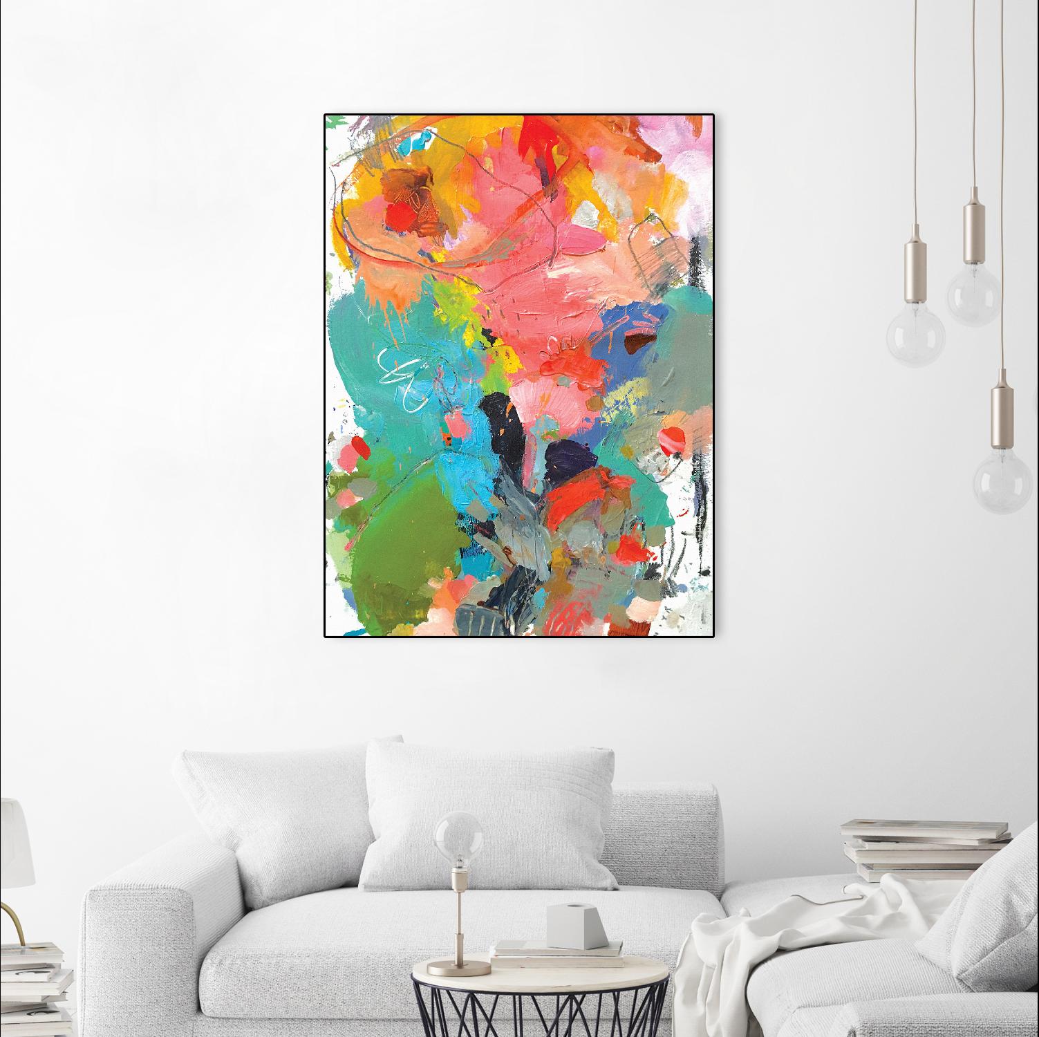 Pear by Niya Christine on GIANT ART - multicolor abstracts, contemporary