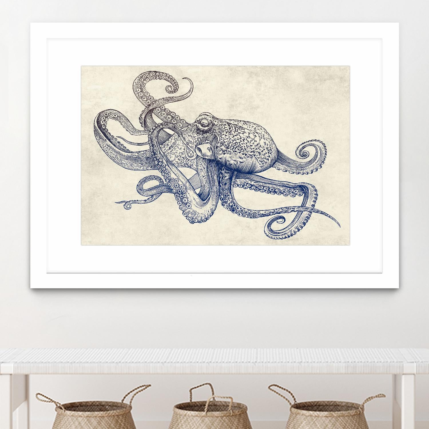 Octoflow by Rachel Caldwell on GIANT ART - multicolor urban/pop surrealism; animals