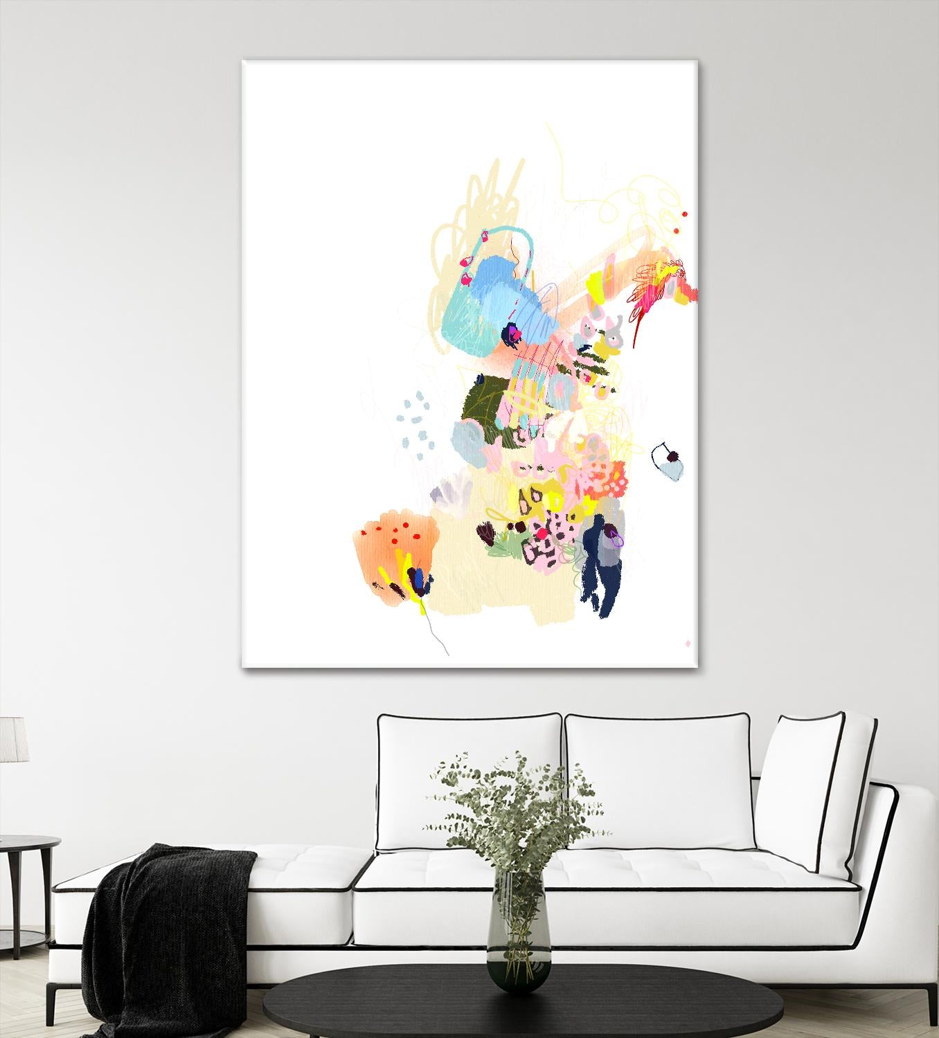 Estudio de Orquideas I by A. Vega on GIANT ART - white floral