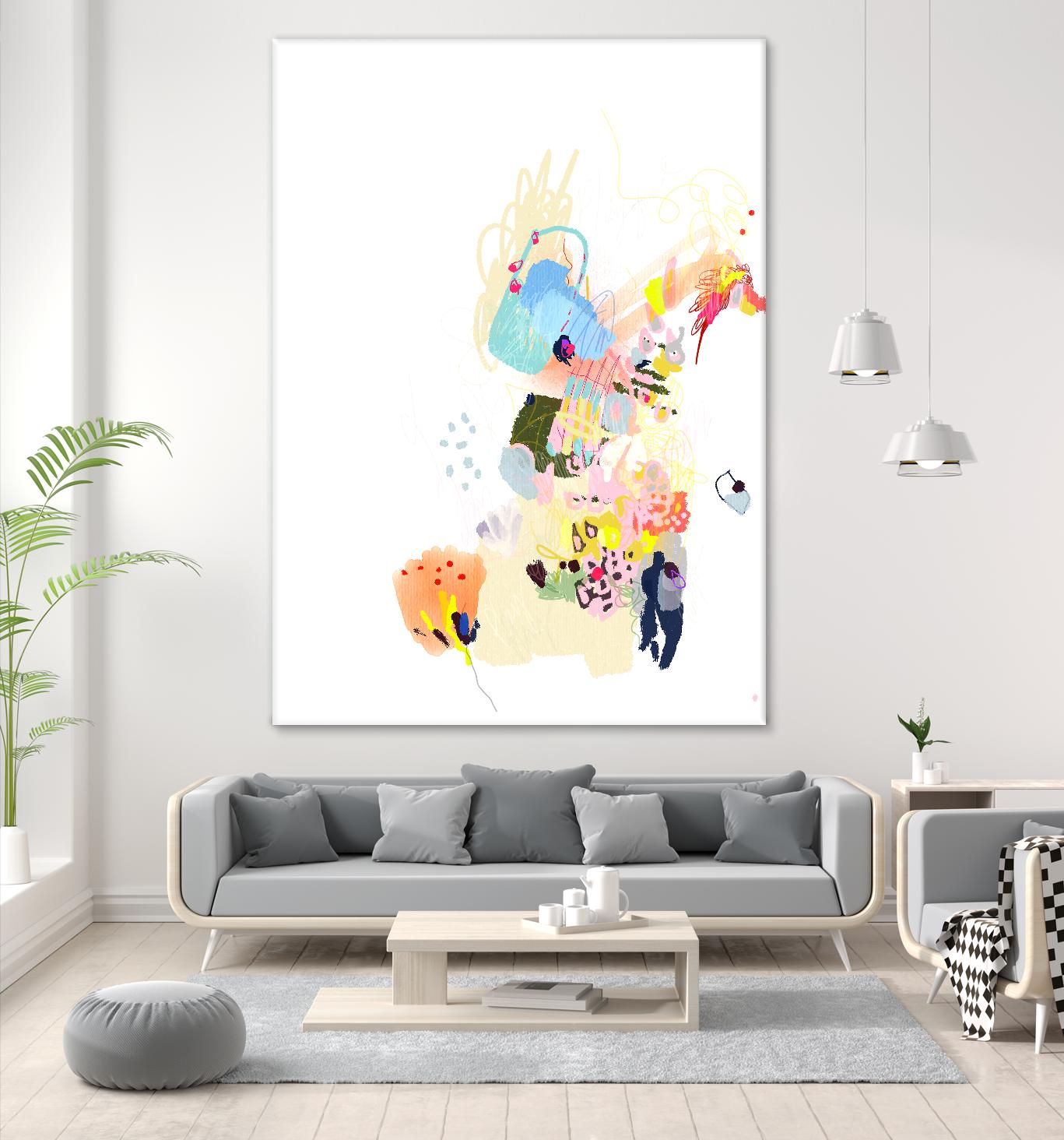 Estudio de Orquideas I by A. Vega on GIANT ART - white floral