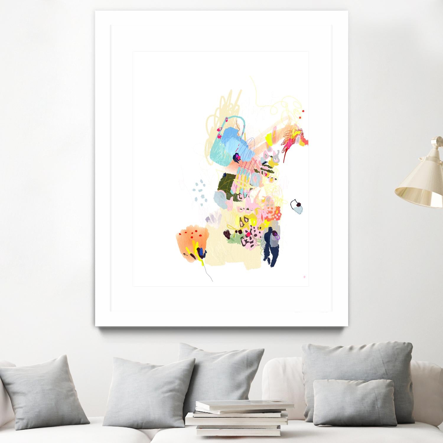 Estudio de Orquideas I by A. Vega on GIANT ART - white floral