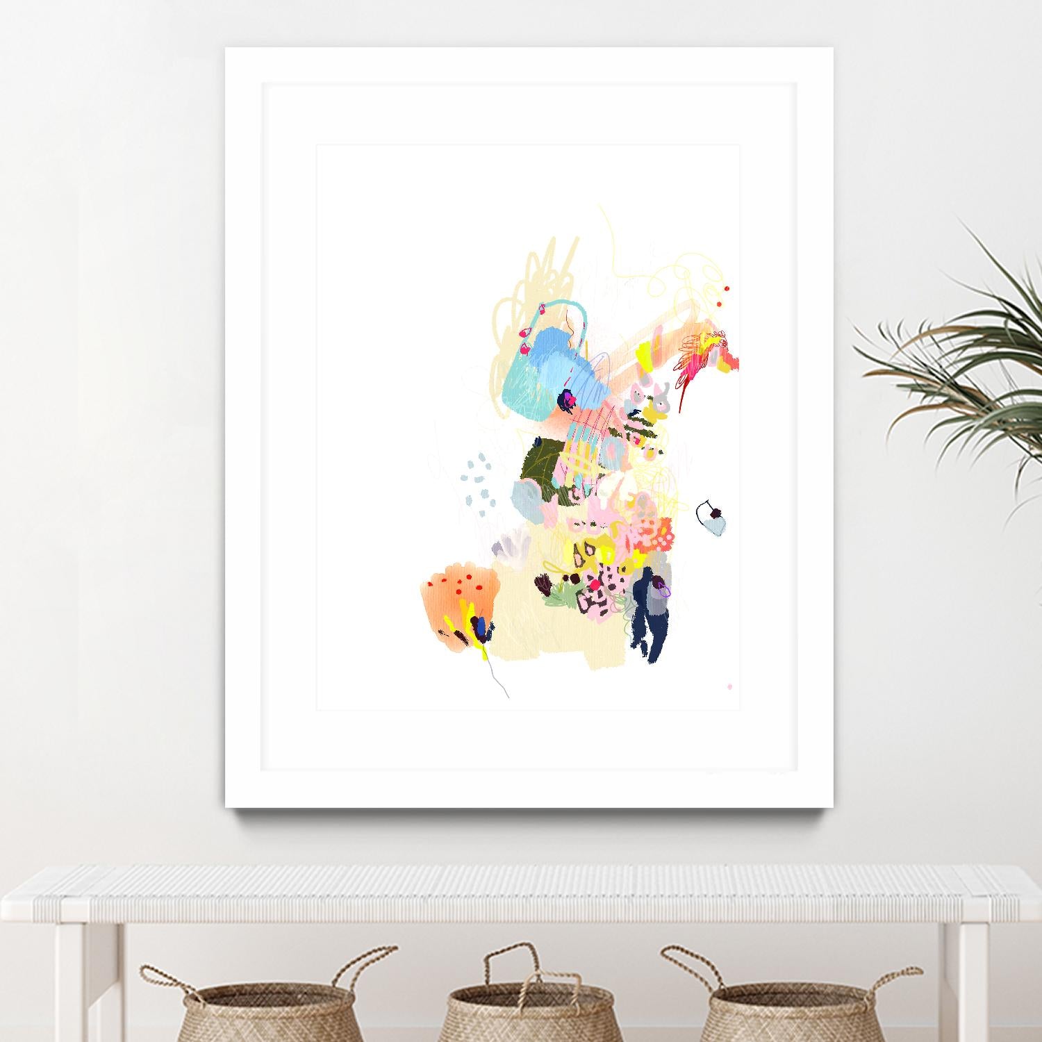 Estudio de Orquideas I by A. Vega on GIANT ART - white floral