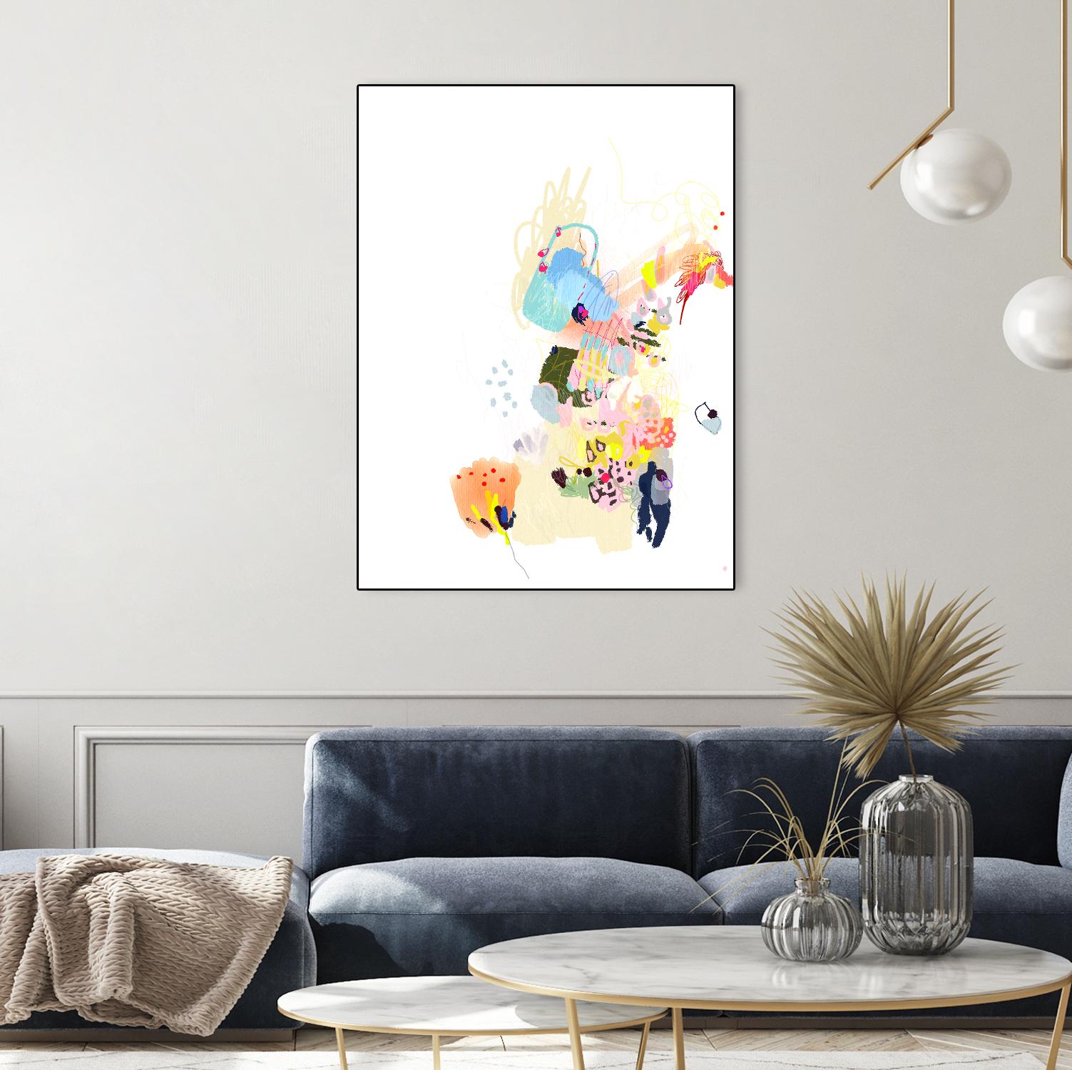 Estudio de Orquideas I by A. Vega on GIANT ART - white floral