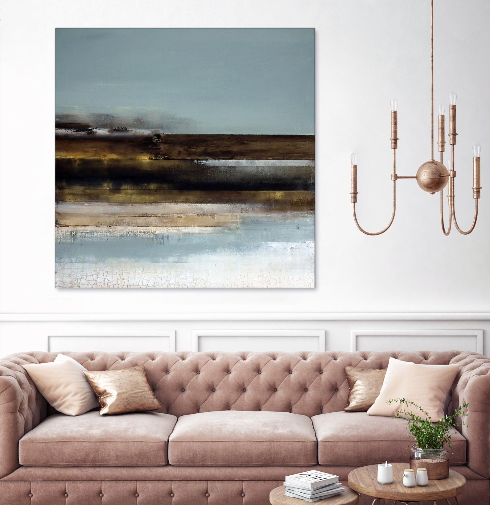 Distant Shore by Susan Cordes on GIANT ART - multi abstracts, contemporary