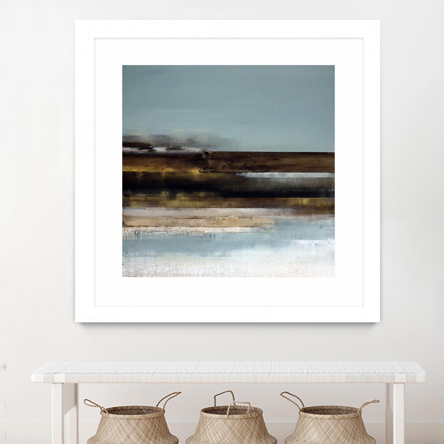 Distant Shore by Susan Cordes on GIANT ART - multi abstracts, contemporary