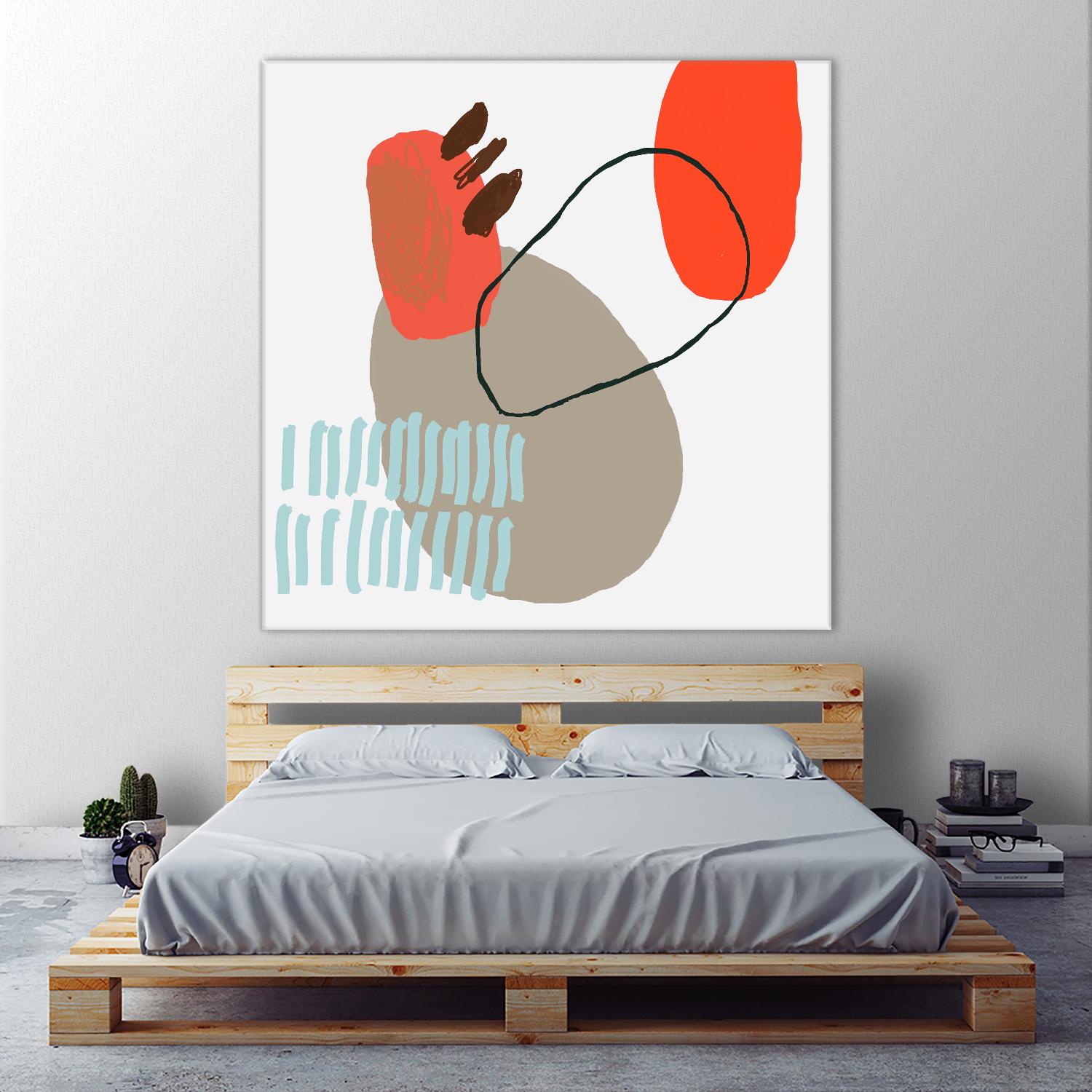 Marking The Days by Niya Christine on GIANT ART - multi abstracts, contemporary, floral/still life