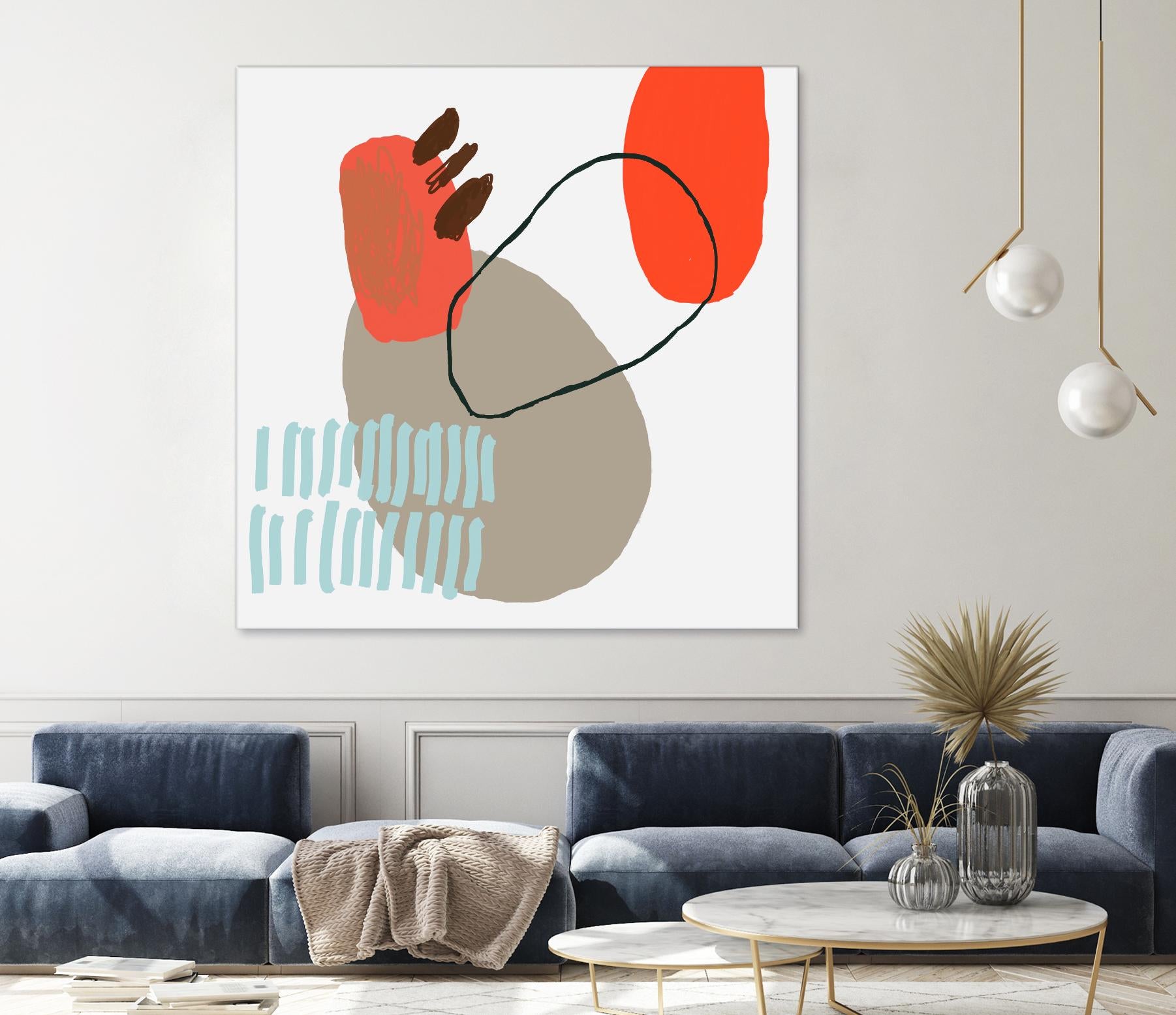 Marking The Days by Niya Christine on GIANT ART - multi abstracts, contemporary, floral/still life