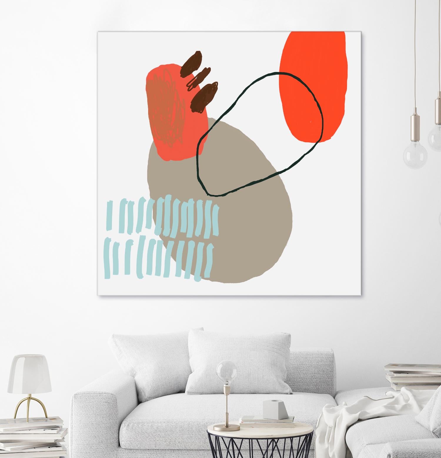 Marking The Days by Niya Christine on GIANT ART - multi abstracts, contemporary, floral/still life