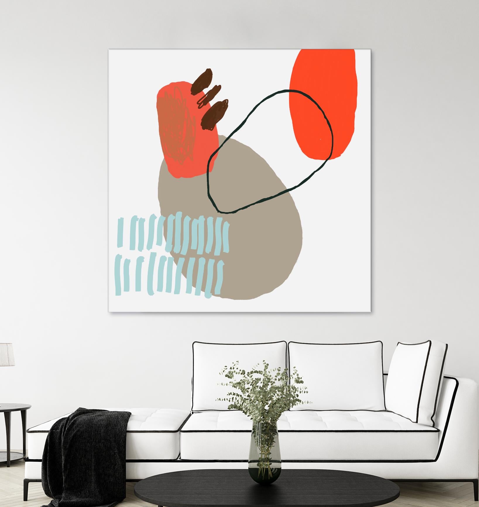 Marking The Days by Niya Christine on GIANT ART - multi abstracts, contemporary, floral/still life