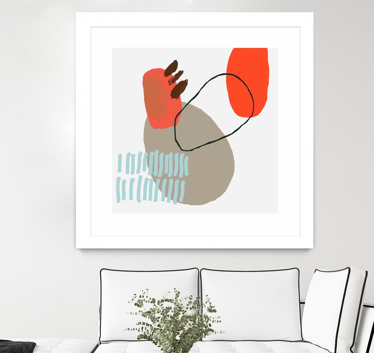 Marking The Days by Niya Christine on GIANT ART - multi abstracts, contemporary, floral/still life