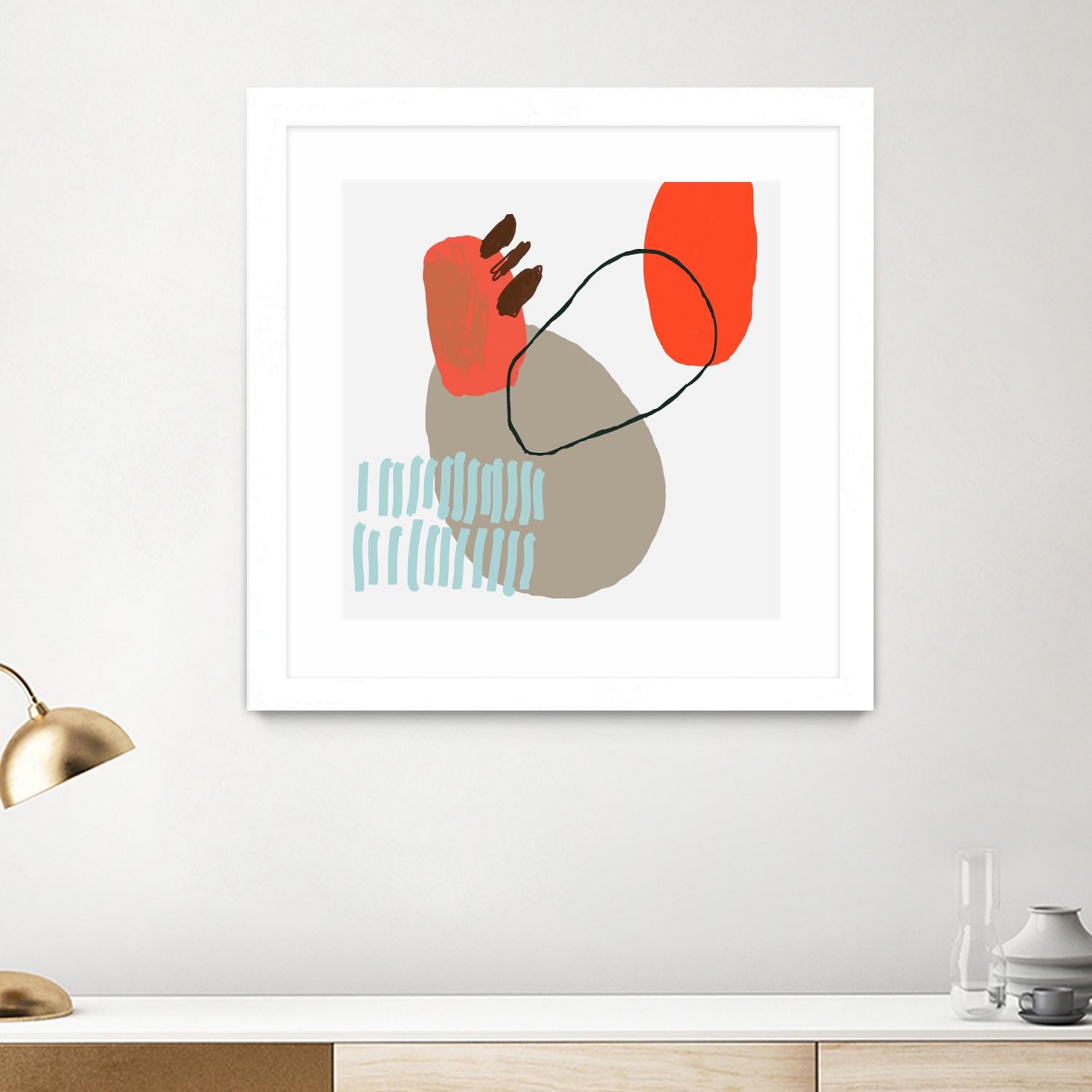 Marking The Days by Niya Christine on GIANT ART - multi abstracts, contemporary, floral/still life