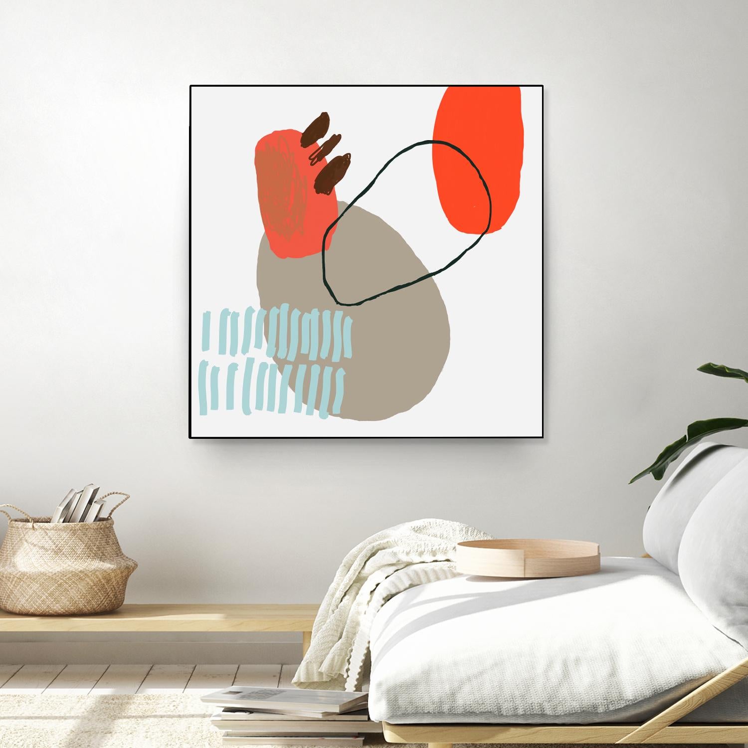 Marking The Days by Niya Christine on GIANT ART - multi abstracts, contemporary, floral/still life