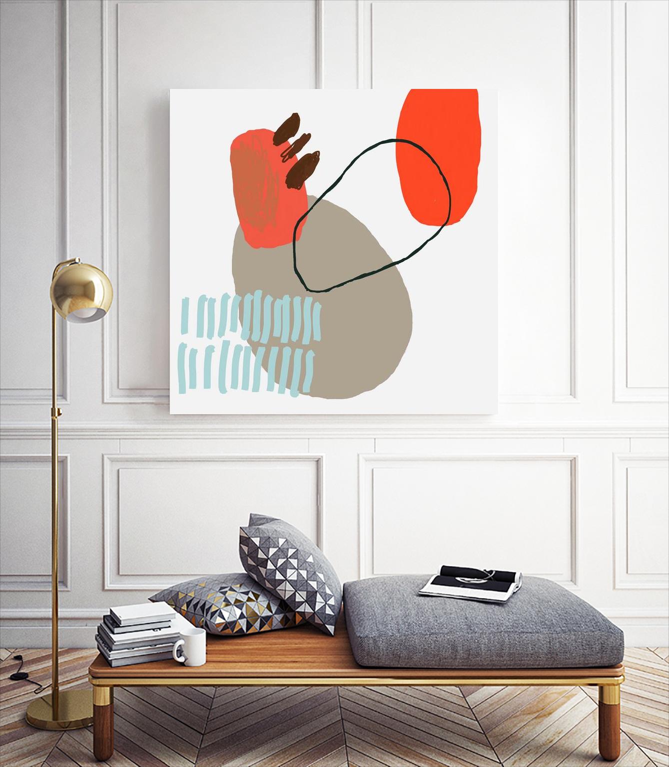 Marking The Days by Niya Christine on GIANT ART - multi abstracts, contemporary, floral/still life