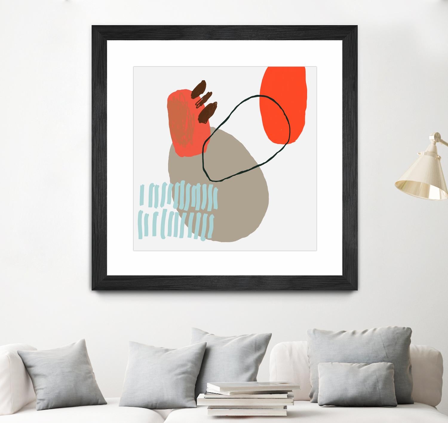 Marking The Days by Niya Christine on GIANT ART - multi abstracts, contemporary, floral/still life