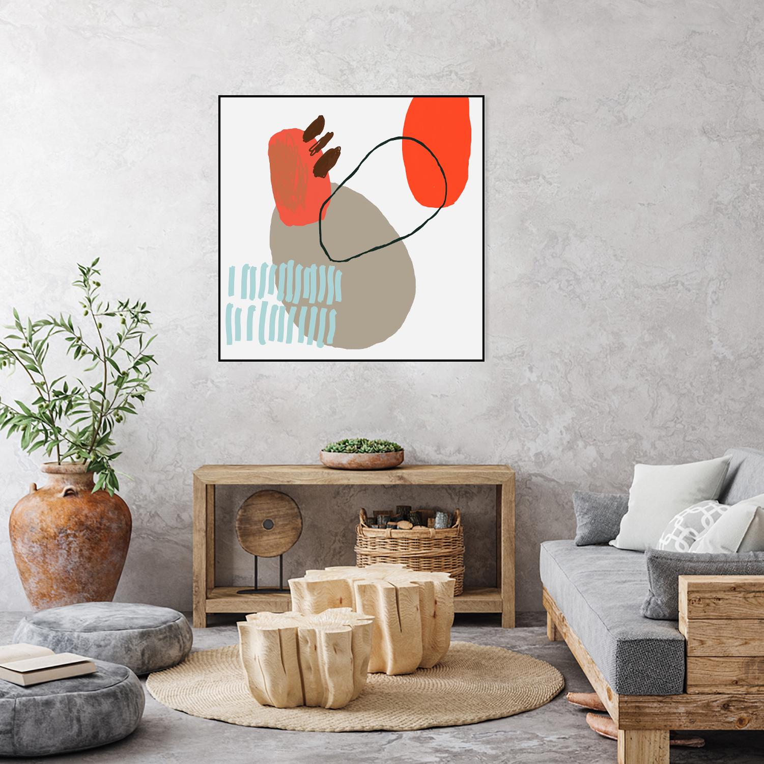 Marking The Days by Niya Christine on GIANT ART - multi abstracts, contemporary, floral/still life