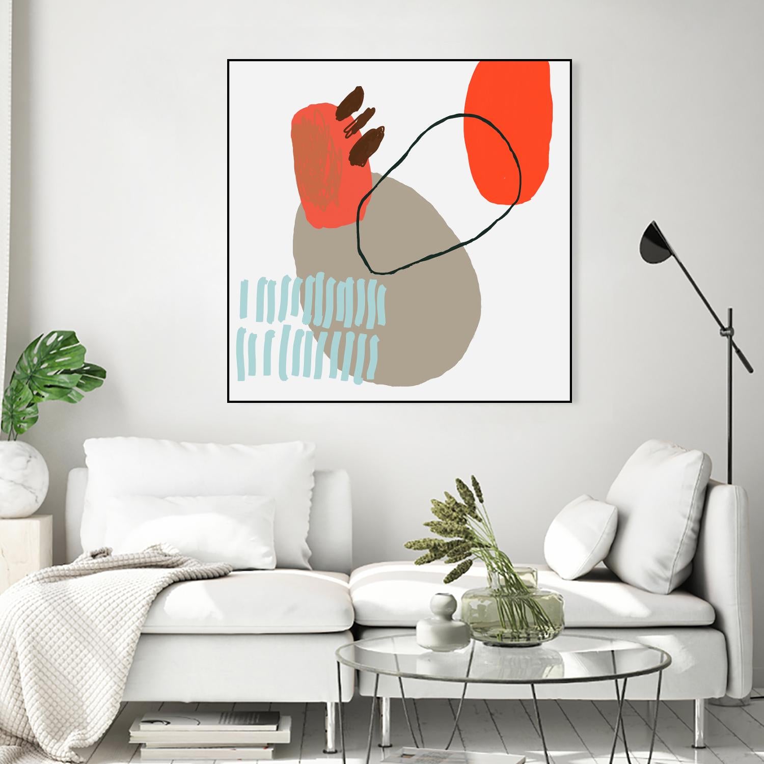 Marking The Days by Niya Christine on GIANT ART - multi abstracts, contemporary, floral/still life