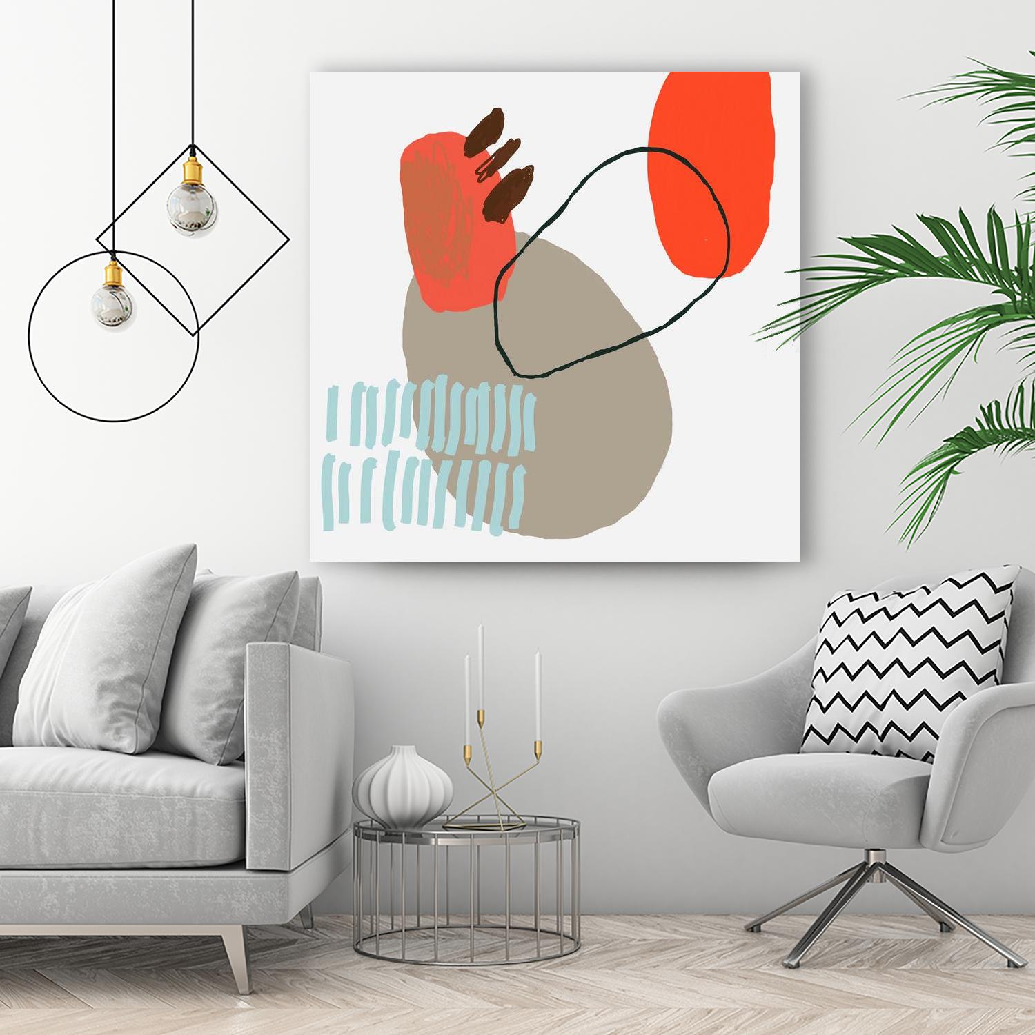 Marking The Days by Niya Christine on GIANT ART - multi abstracts, contemporary, floral/still life