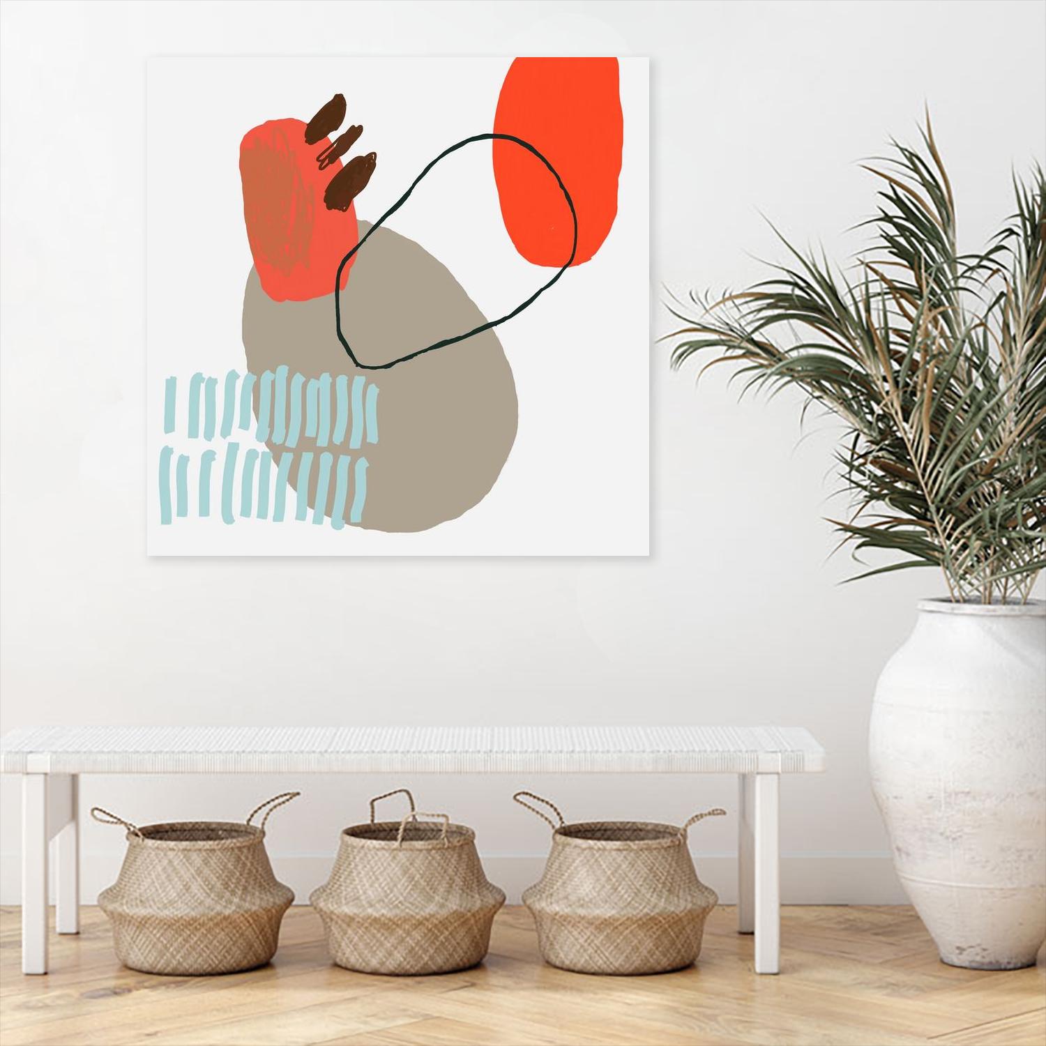 Marking The Days by Niya Christine on GIANT ART - multi abstracts, contemporary, floral/still life