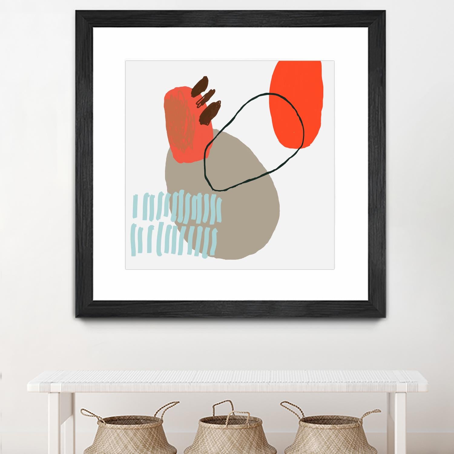 Marking The Days by Niya Christine on GIANT ART - multi abstracts, contemporary, floral/still life