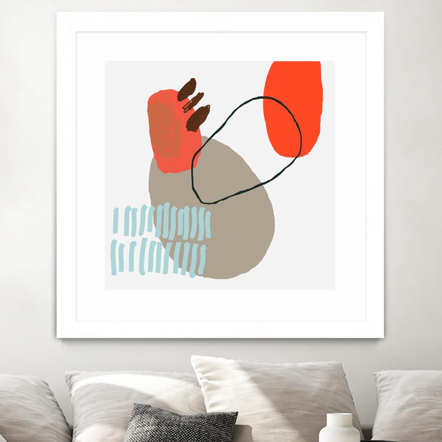 Marking The Days by Niya Christine on GIANT ART - multi abstracts, contemporary, floral/still life