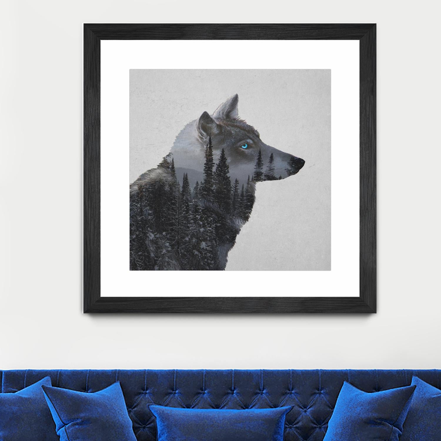Winter Wolf by Davies Babies on GIANT ART - multicolor animals; contemporary