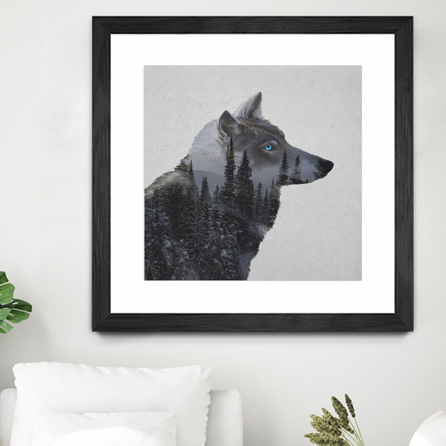 Winter Wolf by Davies Babies on GIANT ART - multicolor animals; contemporary