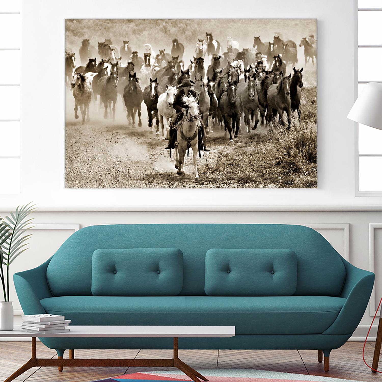 Heading Home by Lisa Dearing on GIANT ART - multicolor photography; animals; figurative