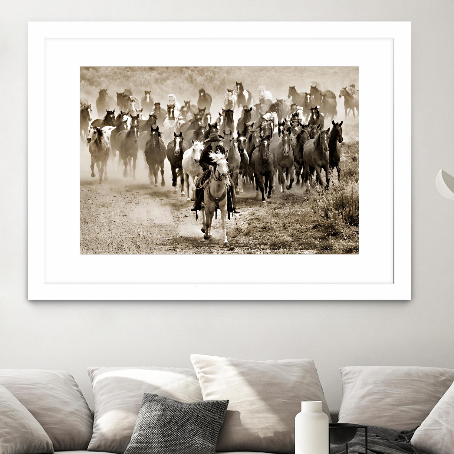 Heading Home by Lisa Dearing on GIANT ART - multicolor photography; animals; figurative