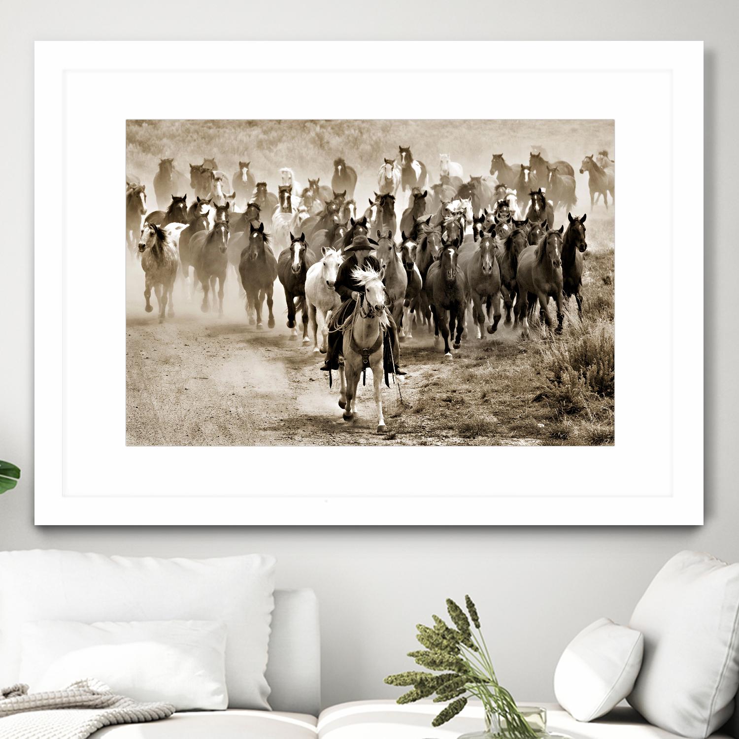 Heading Home by Lisa Dearing on GIANT ART - multicolor photography; animals; figurative