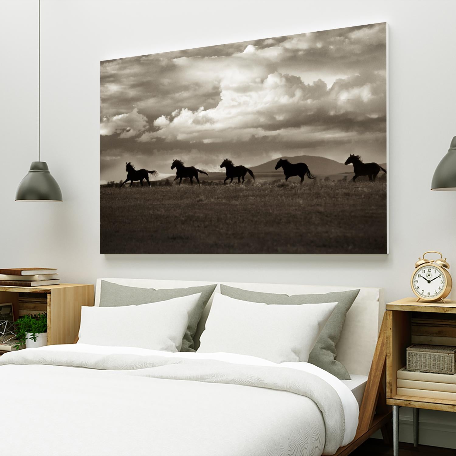 Racing the Clouds by Lisa Dearing on GIANT ART - multicolor photography; animals