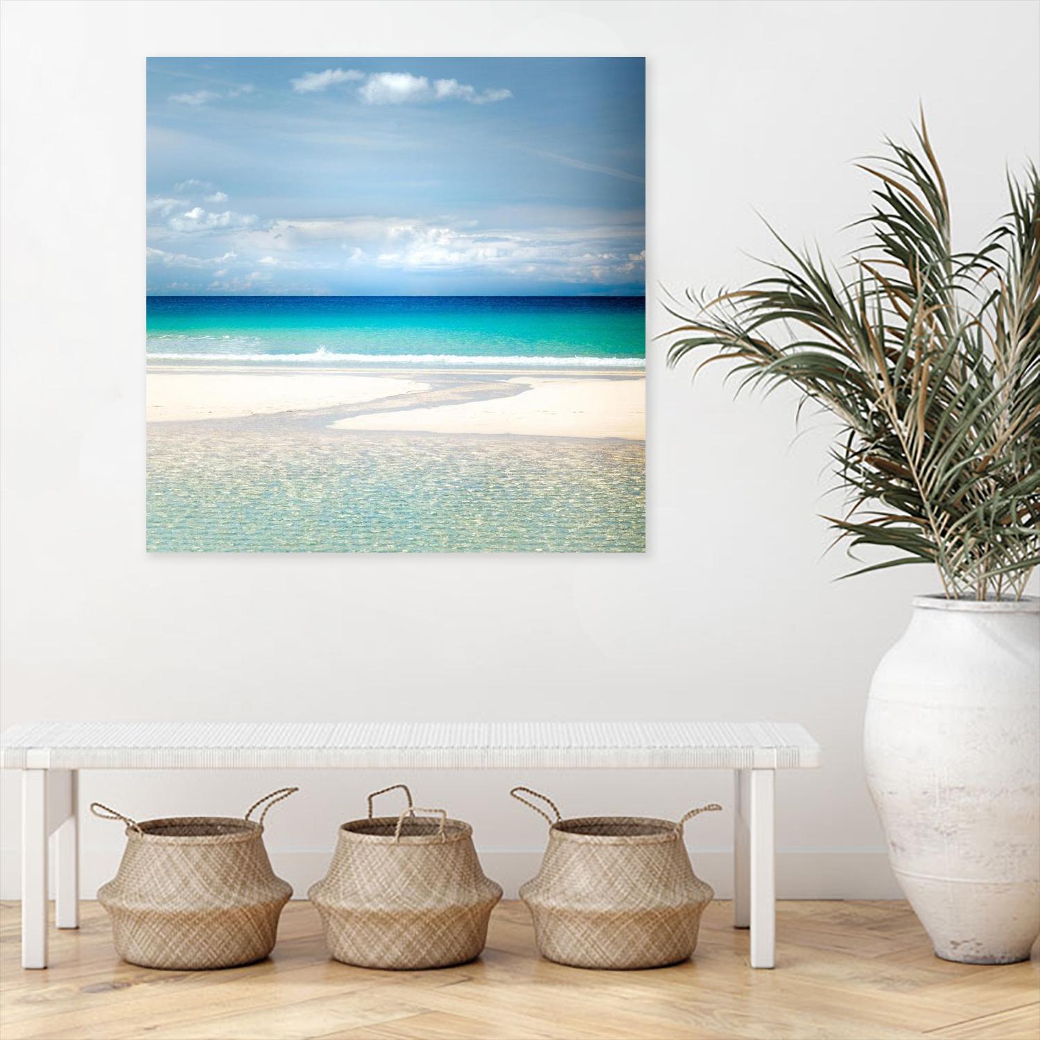 Gentle Kiss of Summer by Lynne Douglas on GIANT ART - multicolor photography; landscapes; coastal