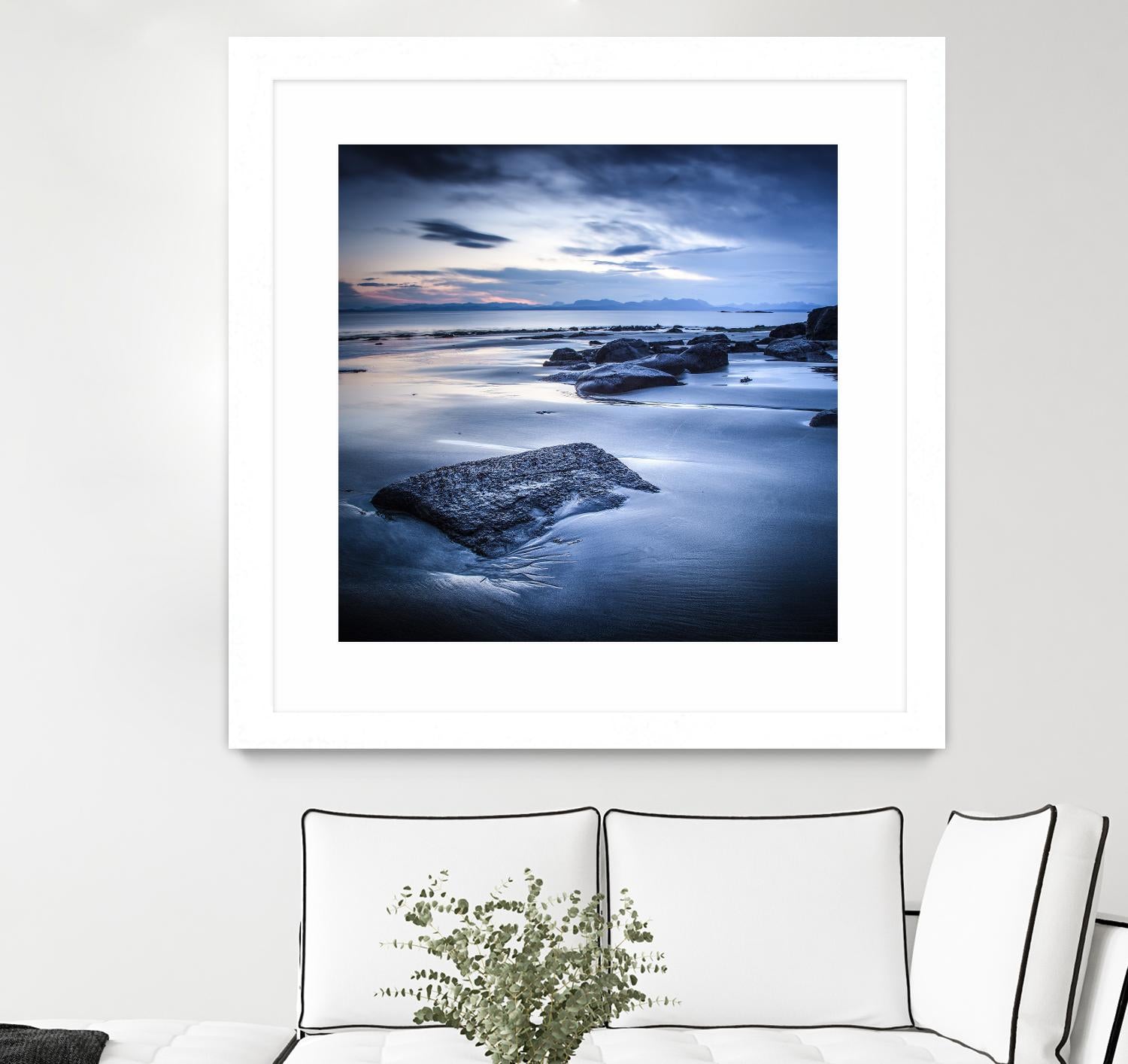 Staffen Bay, Looking East by Lynne Douglas on GIANT ART - multicolor photography; landscapes; coastal