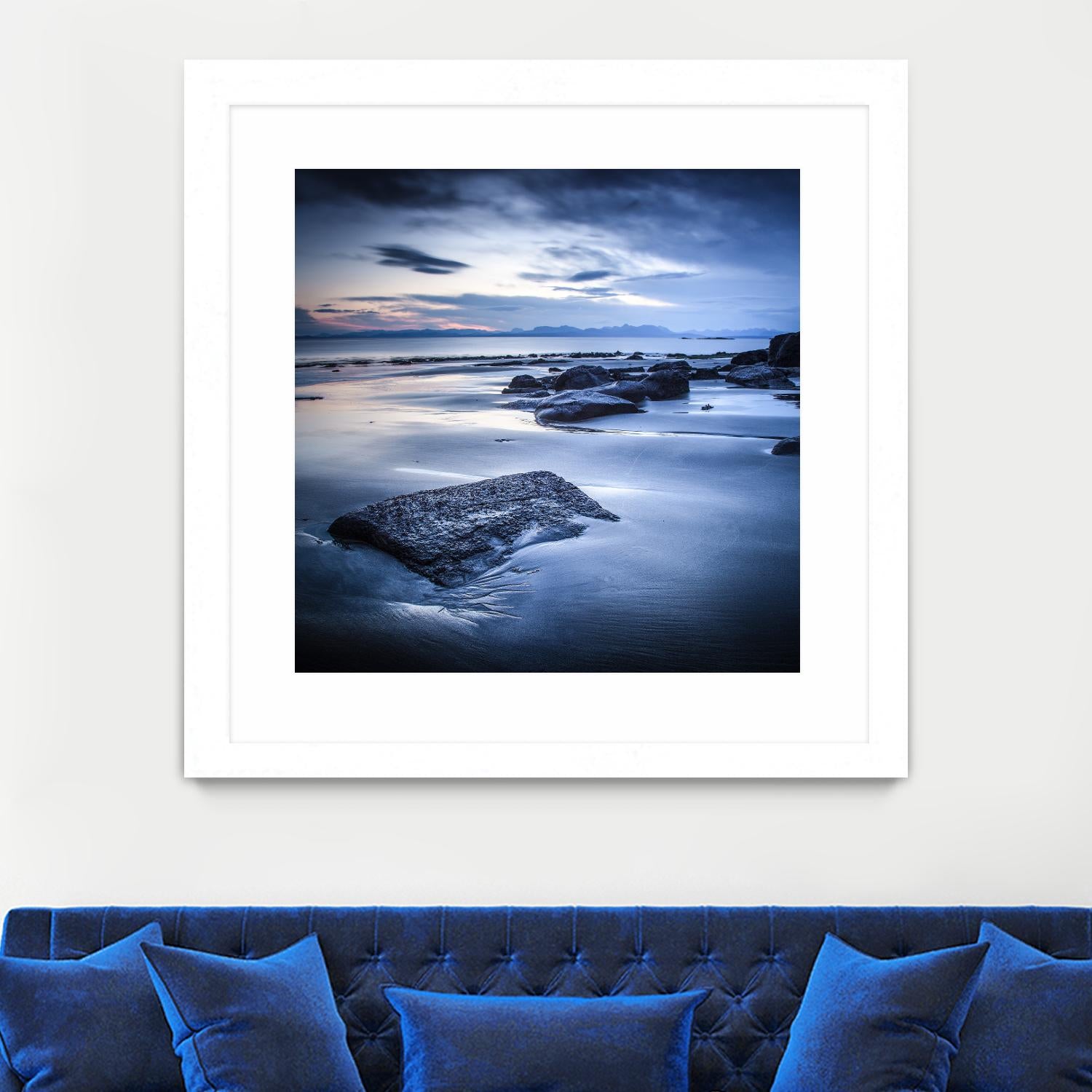 Staffen Bay, Looking East by Lynne Douglas on GIANT ART - multicolor photography; landscapes; coastal