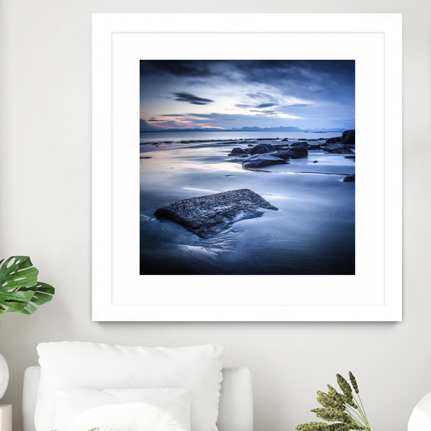 Staffen Bay, Looking East by Lynne Douglas on GIANT ART - multicolor photography; landscapes; coastal