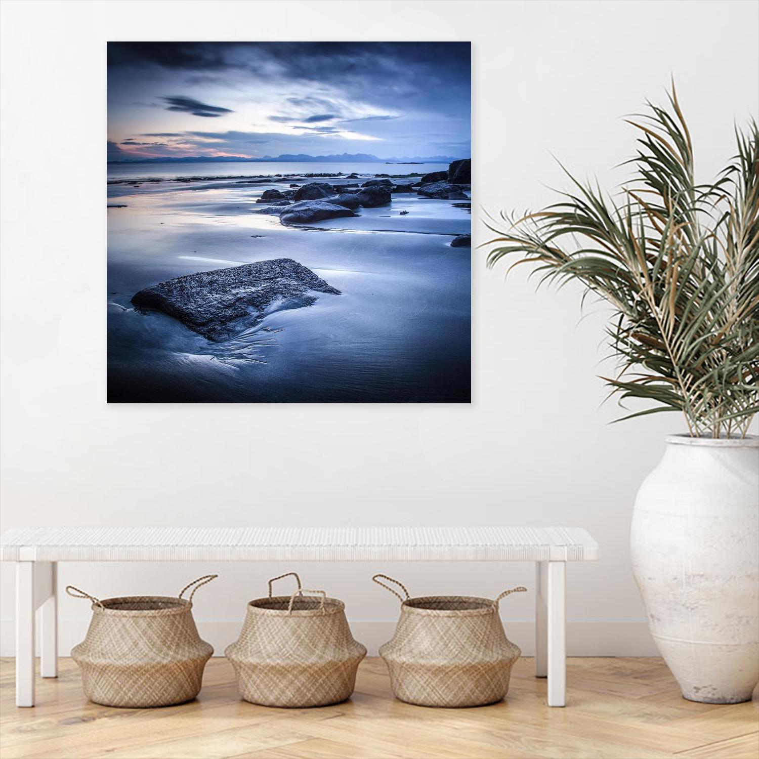 Staffen Bay, Looking East by Lynne Douglas on GIANT ART - multicolor photography; landscapes; coastal