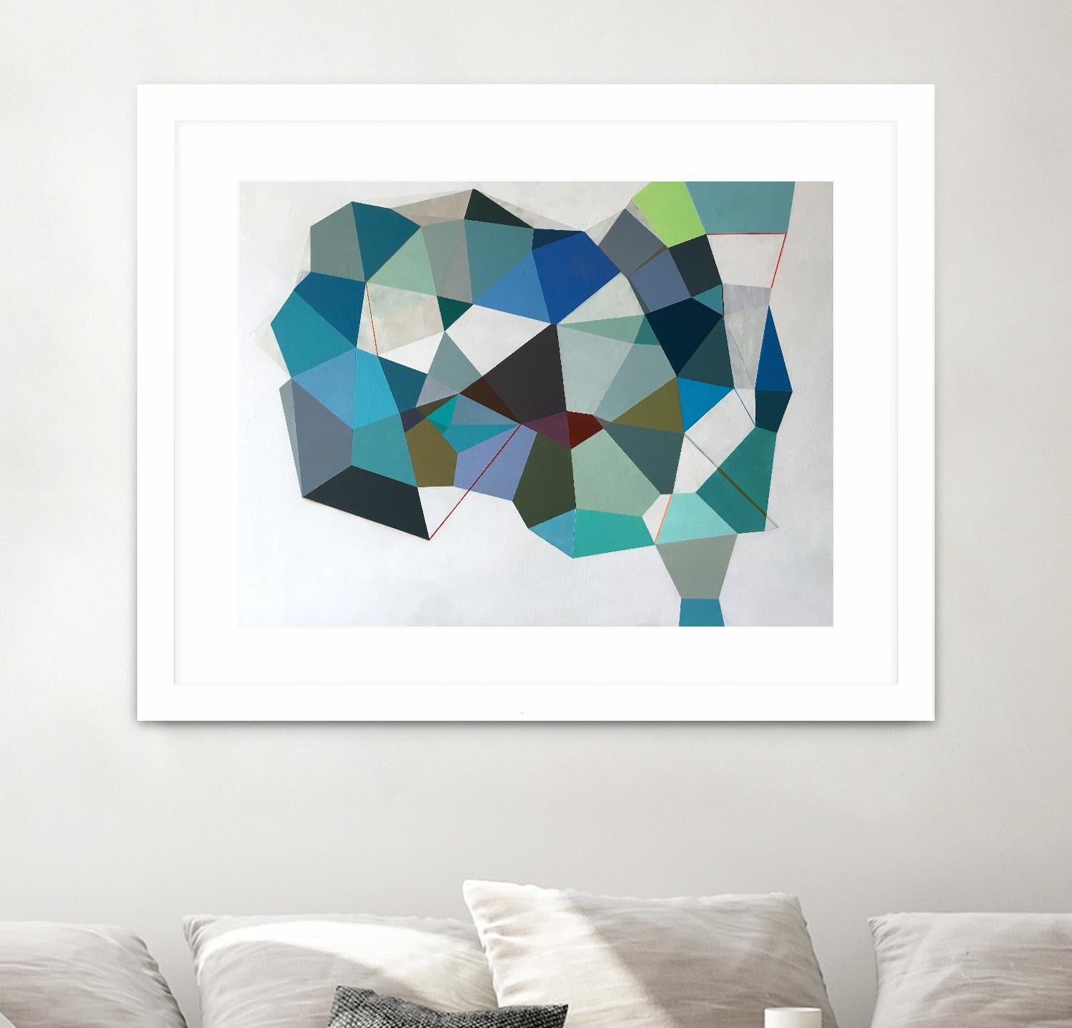 No Apparent Reason by Naomi Taitz Duffy on GIANT ART - multicolor abstracts; contemporary