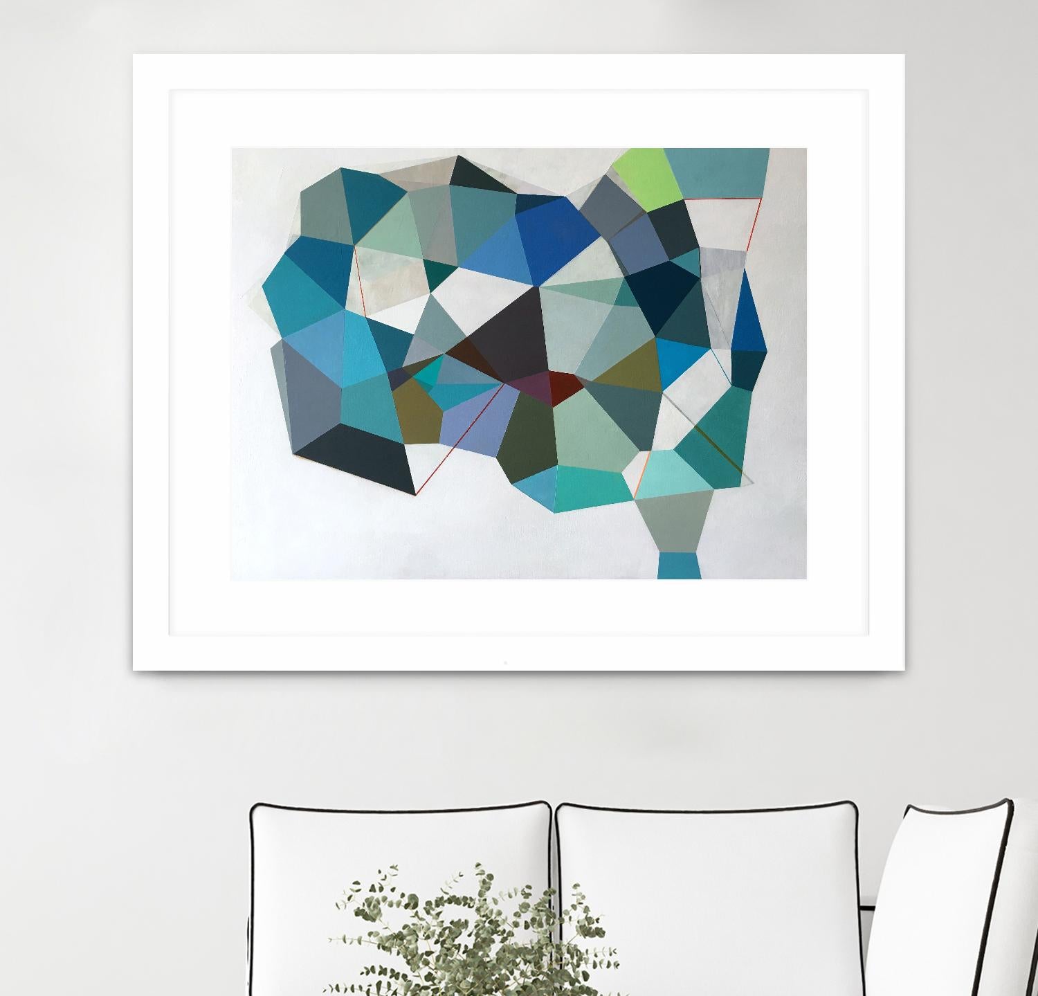 No Apparent Reason by Naomi Taitz Duffy on GIANT ART - multicolor abstracts; contemporary