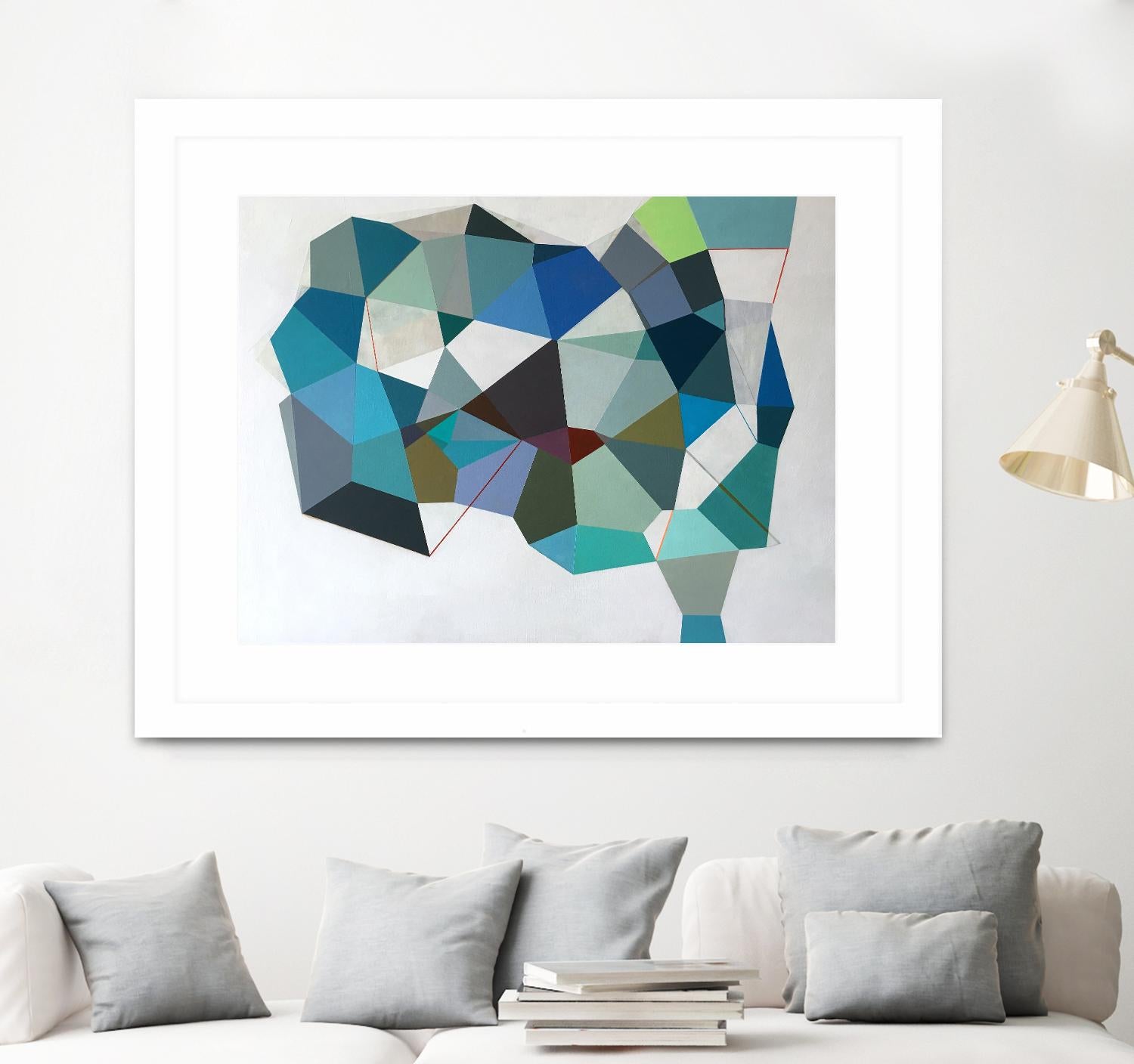 No Apparent Reason by Naomi Taitz Duffy on GIANT ART - multicolor abstracts; contemporary