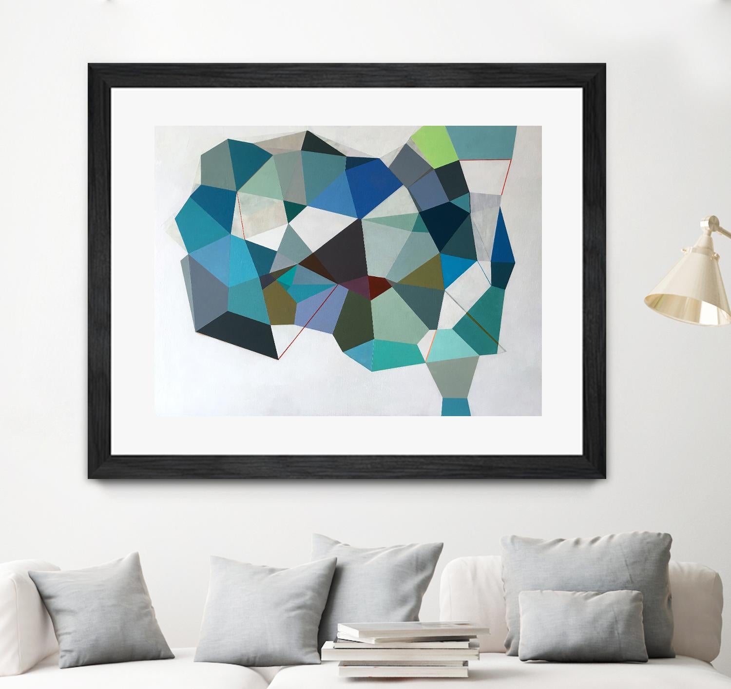 No Apparent Reason by Naomi Taitz Duffy on GIANT ART - multicolor abstracts; contemporary