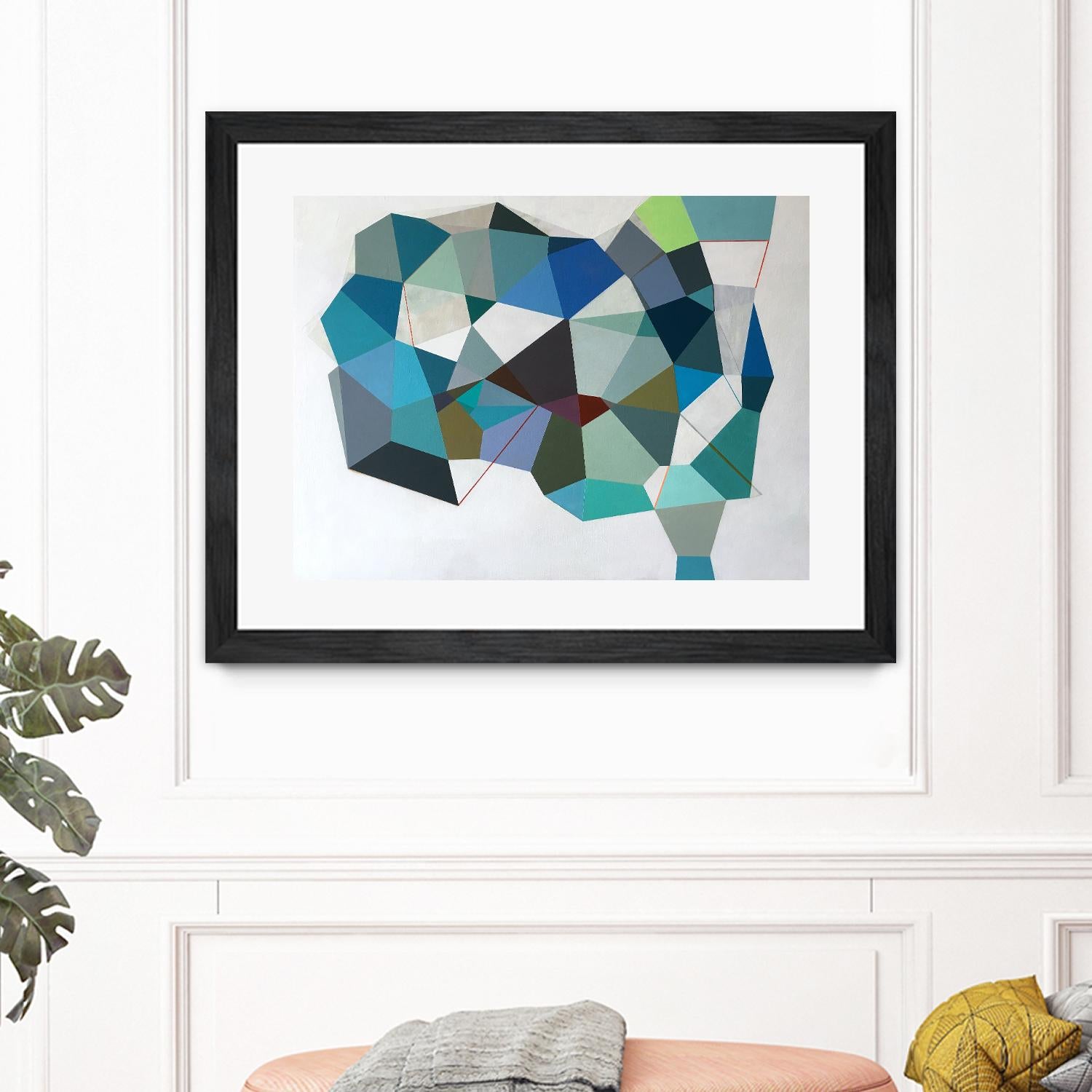 No Apparent Reason by Naomi Taitz Duffy on GIANT ART - multicolor abstracts; contemporary