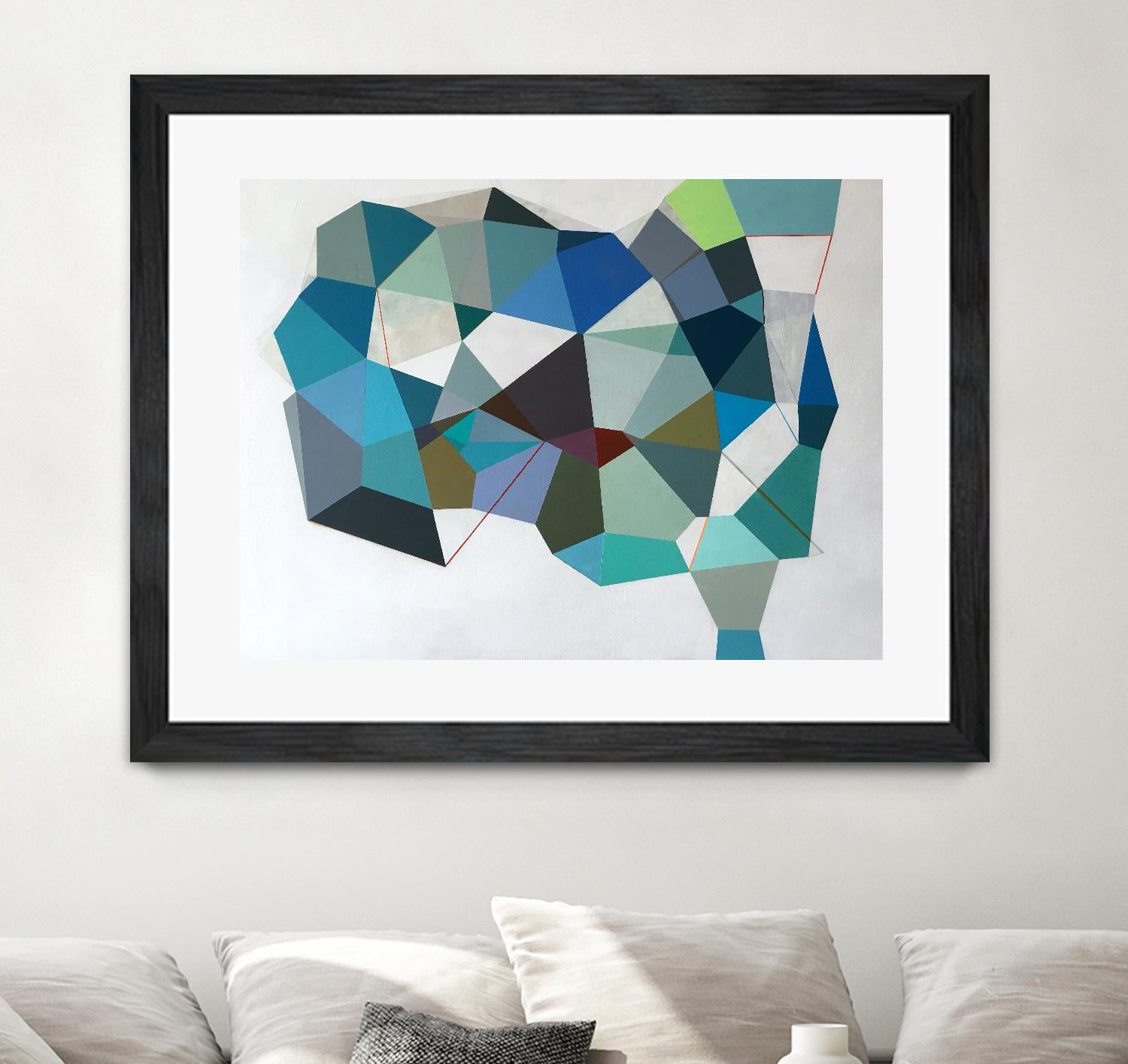 No Apparent Reason by Naomi Taitz Duffy on GIANT ART - multicolor abstracts; contemporary