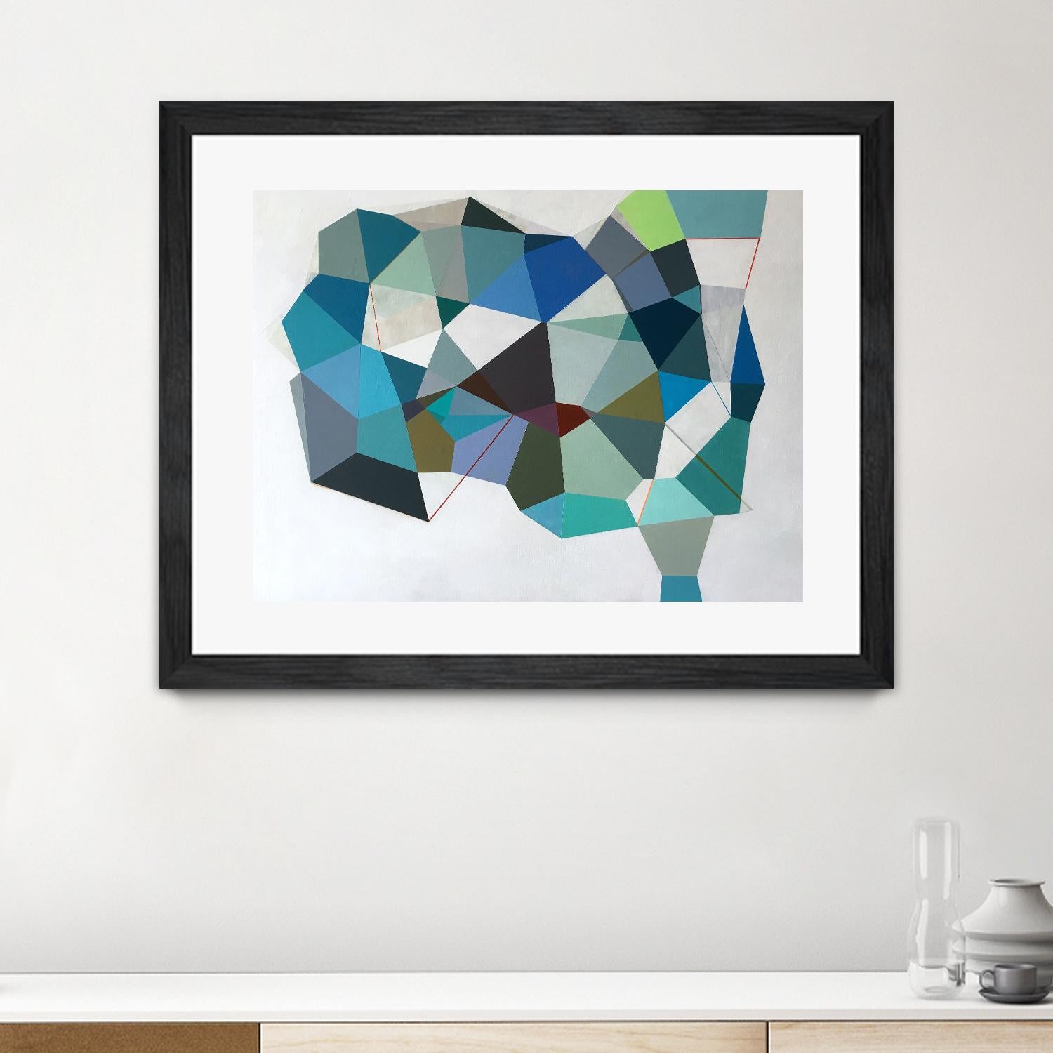 No Apparent Reason by Naomi Taitz Duffy on GIANT ART - multicolor abstracts; contemporary