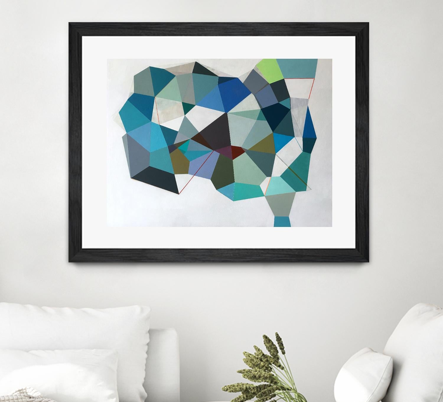 No Apparent Reason by Naomi Taitz Duffy on GIANT ART - multicolor abstracts; contemporary