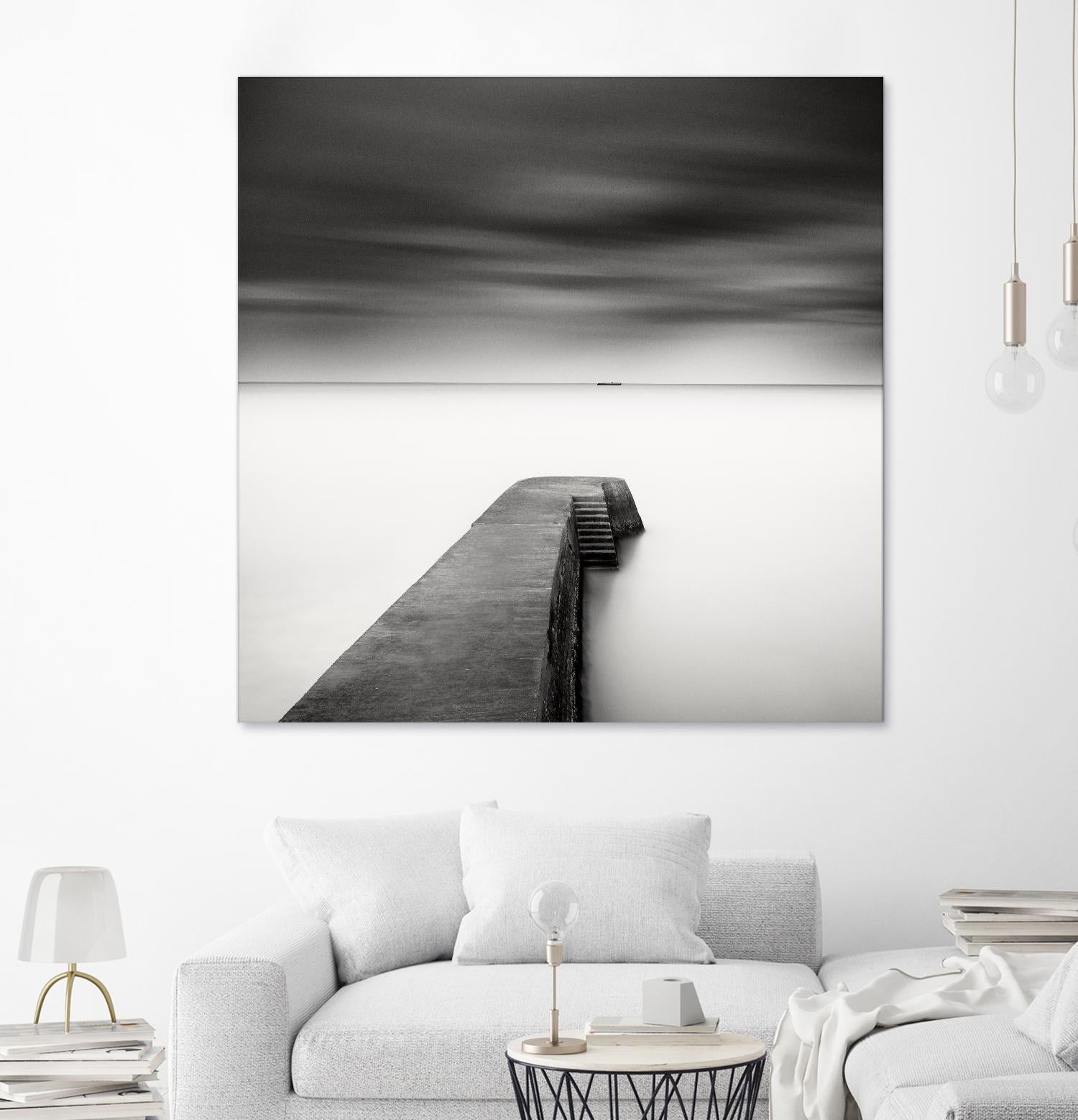 The Jetty-Study #1 by Wilco Dragt on GIANT ART - multicolor photography; coastal; landscapes